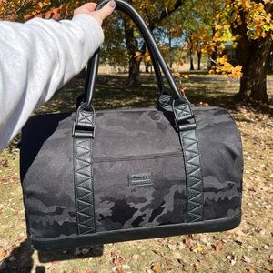 Black Camouflage Corkcicle Cooler Bag